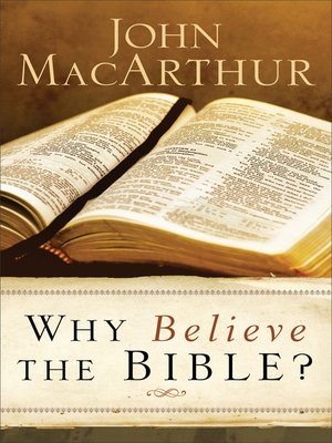 cover image of Why Believe the Bible?